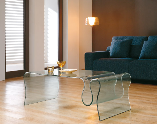 sklenený stolík do obývačky borgia